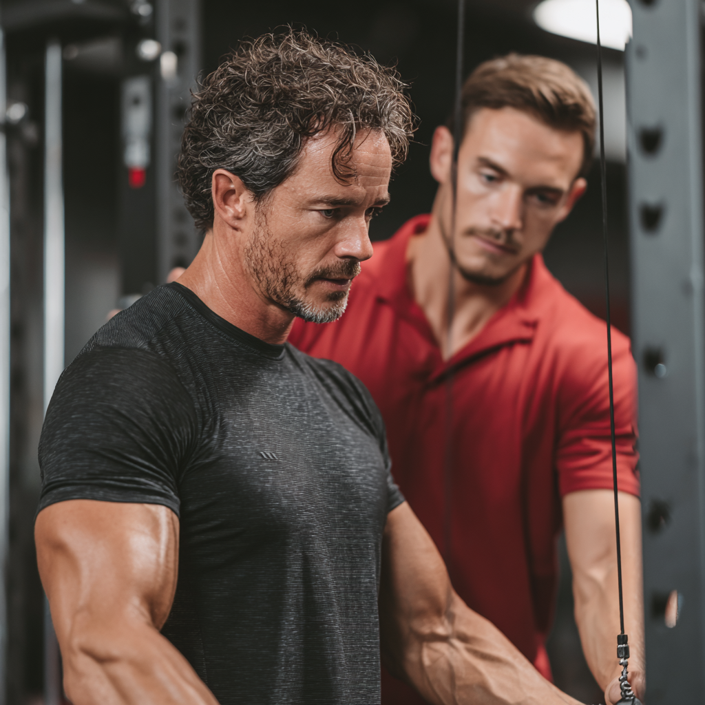 Демонстрація правильної техніки в тренуванні